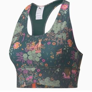 Puma x Liberty Forever Luxe Botanical Floral Sports Bra
